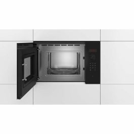 BOSCH BFL523MB1F Microondas de encastre individual Serie 4, Negro, 7 programas automáticos, Dimensiones: 38.2x59.4x31.7 cm BOSCH BFL523MB1F Microondas de encastre individual Serie 4, Negro, 7 programas automáticos, Dimensiones: 38.2x59.4x31.7 cm