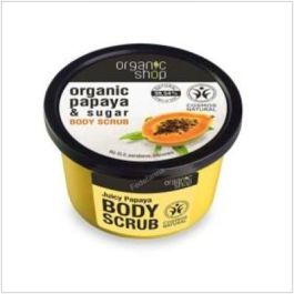 ORGANIC SHOP Exfoliante Corporal Renovador de Papaya y Azúcar Natural 250ml Precio: 5.68999959. SKU: SLC-90335