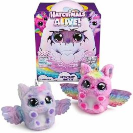 Peluche hatchimals alive secret hatch pufficorn. son criaturas mágicas que necesitan tu amor y cuidado para salir del cascarón. 25,4x20,02x20,02 cm Precio: 75.49999974. SKU: B14ALDZQ3V