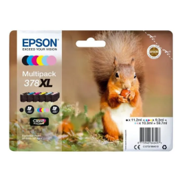 EPSON Multipack 6-colours 378XL Claria Photo HD Ink ARDILLA