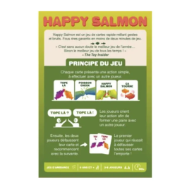 Asmodee Salmón Feliz - Juego de cartas - ASM1739297193976 - Idioma francés