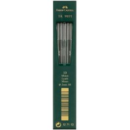 Faber Castell Tk 9071 Minas Dibujo 2 mm 3H para Portaminas TK 9400/9500/4600 Negro Intenso Estuche 10 Unidades (5 Unidades) Precio: 19.49999942. SKU: S8421606