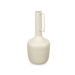 Jarron Acero Asa Rectangular Crema Pastel Giftdecor 12X30CM (6 Unidades) Jarron Acero Asa Rectangular Crema Pastel Giftdecor 12X30CM (6 Unidades)