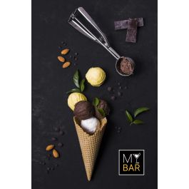 My Bar Cuchara Helado 22 cm Inox (12 Unidades)