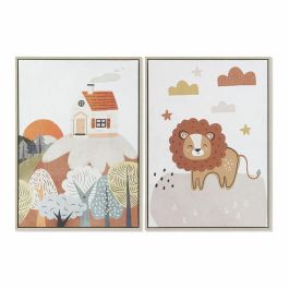 Cuadro Baby DKD Home Decor Multicolor 4.5 x 73 x 53 cm (2 Unidades) Precio: 63.9500004. SKU: S3028207