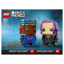 LEGO Harry Potter 40618 BrickHeadz Kingsley Shacklebolt & Nymphadora Tonks 250 Piezas