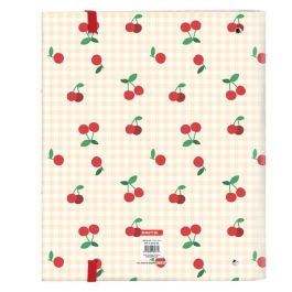 Carpeta de anillas Safta Cherry A4 Beige (27 x 32 x 3.5 cm)