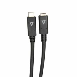 Cable USB-C V7 9743695000 Negro 2 m