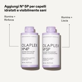 Olaplex Blonde Enhancer Toning Champú Nº-4P 250 ml - Limpia, tonifica y repara cabello hidratado