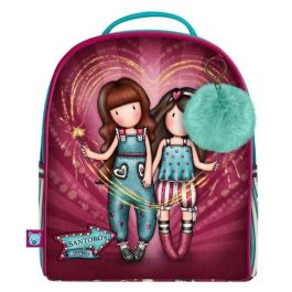 Mochila Escolar Gorjuss Fireworks Granate 20 x 22 x 10 cm