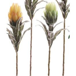 DKD Home Decor Flor Artificial Alcachofa Amarilla Verde 65 cm Surtida Pack 24 Unidades Precio: 82.69000003. SKU: B155LZWNKL