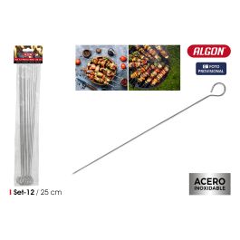 Set de 12 pinchos para barbacoa de metal Algon Bbq 25 cm (24 Unidades) Precio: 38.50000022. SKU: B1GL7FS67Q