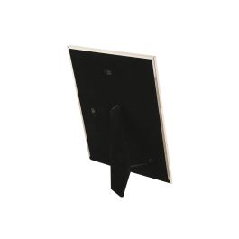 DKD Home Decor Marco de Fotos 20x25 cm Plateado de Acero y Cristal - Pack de 4 Unidades