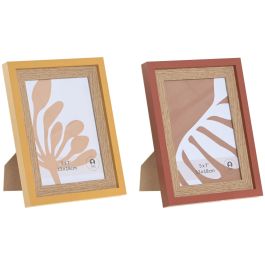 DKD Home Decor Marco de Fotos 13x18 cm, Estilo Urban, Colores Crema y Terracota, de MDF y Cristal, Lote de 6 Unidades Precio: 27.50000033. SKU: B1GV6PGN63