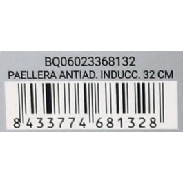 Paellera Antiadherente para Inducción 32 cm Quttin (6 Unidades) Paellera Antiadherente para Inducción 32 cm Quttin (6 Unidades)