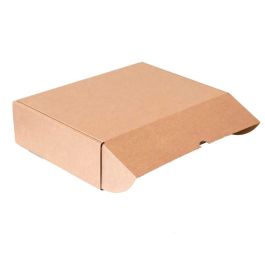 Caja Automontable Q-Connect Para E-Commerce Y Regalo Carton Reciclado Canal Simple 3 mm Kraft 210x180x60 mm 10 unidades