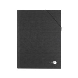 Carpeta Clasificadora Liderpapel 12 Departamentos Folio Prolongado Carton Forrado Negra Fuelle