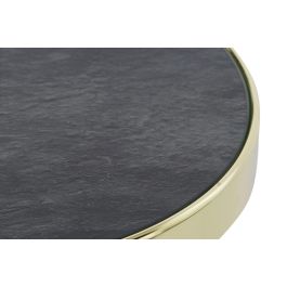 Mesita Auxiliar Glam DKD Home Decor Dorado Negro 42.5 x 48 x 42.5 cm Mesita Auxiliar Glam DKD Home Decor Dorado Negro 42.5 x 48 x 42.5 cm