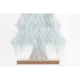 DKD Home Decor Árbol Navidad Beige 6 x 40 x 19 cm (6 Unidades) - Poliester, MDF, LED