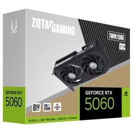 Zotac RTX 5060 Twin Edge OC Tarjeta Gráfica 8GB GDDR7 HDMI 3xDP