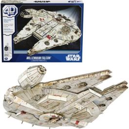 Star Wars - HALCÓN MILENARIO - Modelo 4D para construir - 48 cm Precio: 56.78999964. SKU: B16N88MG4P