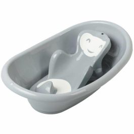 Thermobaby VASCO 5 en 1 - Set Completo de Baño para Bebé con Bañera, Soporte, Tumbona Babycoon y Termómetro - Charm Gris Thermobaby VASCO 5 en 1 - Set Completo de Baño para Bebé con Bañera, Soporte, Tumbona Babycoon y Termómetro - Charm Gris