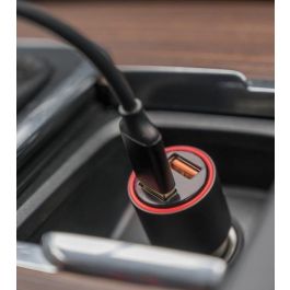 FOREVER Adaptador Coche 2 Puertos USB QC3.0 Carga Rápida 30W (2.4A)