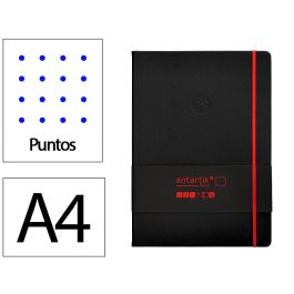 Cuaderno Con Gomilla Antartik Notes Tapa Dura A4 Hojas Puntos Negro Y Rojo 100 Hojas 80 gr Fsc Precio: 11.49999972. SKU: B16M3TWX4L