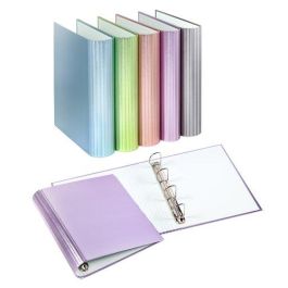 Carpeta De Anillas Carchivo Metal Carton Plastificado Brillo A4 4 An.Mixta 25Mm Surtido (5 Col.) 10 unidades Precio: 53.49999996. SKU: B1HAW8KN38