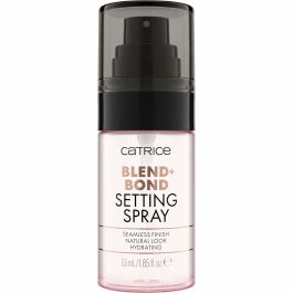 Catrice Fijador Spray BLEND + BOND con Ácido Hialurónico y Extracto de Avena 55 ml - Optimiza y Fija el Maquillaje