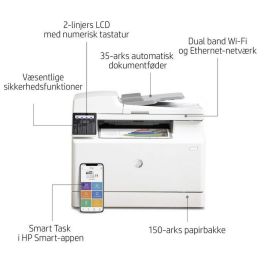 HP Color LaserJet Pro MFP M183fw Impresora Multifunción Inalámbrica a Color con Fax para Productividad