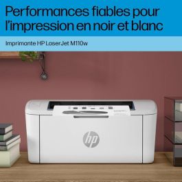 HP M110w Impresora Láser Monocromo Ultracompacta y Eficiente, Impresión Rápida de Alta Calidad con App HP Smart, para Hogar u Oficina HP M110w Impresora Láser Monocromo Ultracompacta y Eficiente, Impresión Rápida de Alta Calidad con App HP Smart, para Hogar u Oficina