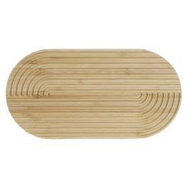 DKD Home Decor Tabla Cortar Basicos Bambu Natural 15 x 1.6 x 29.2 cm