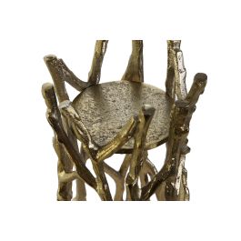 DKD Home Decor Portavelas Dorado 13 x 23 x 13 cm (2 Unidades)
