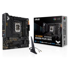 Asus TUF GAMING B660M-PLUS WiFi Placa Base ATX Intel B660 LGA 1700 DDR5 con Wi-Fi 6 (90MB1AZ0-M0EAY0) Precio: 191.78999972. SKU: B129VGLEZJ
