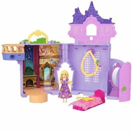 Disney Princess JDP61 - Torre de Rapunzel Historias Apilables - Set de Muñecas Princesas Disney