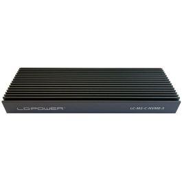 LC-Power LC-M2-C-NVME-3 Caja Externa SSD M.2 NVMe/SATA USB 3.2 Gen 2 Tipo C 10 Gbit/s Negro