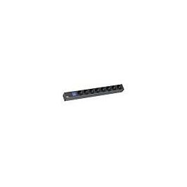Bachmann BN0500 BlueNet PDU Regulado 8 Salidas AC, 230V 16A, Negro, 19" 1U, con Cable 2m y Pantalla LCD Precio: 266.9381. SKU: B1CTY4KWX6
