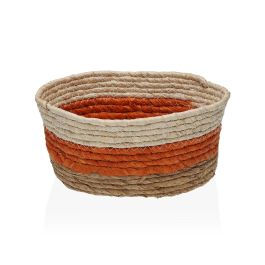 Cesta Naranja Versa 23x12x29 cm - Fibra de maíz y paja (2 Unidades) Precio: 9.5000004. SKU: B1FL577YHQ