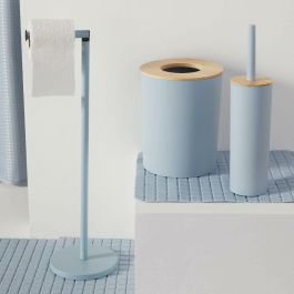 Today TOD3574641271596 - Alfombrilla antideslizante para baño o ducha, rectangular, azul, 40 x 60 cm