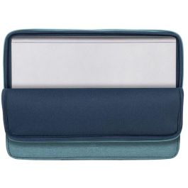 Rivacase 7705 Funda para Portátil Suzuka 15.6" Aquamarine de Poliéster, Resistente al Polvo y Rayones