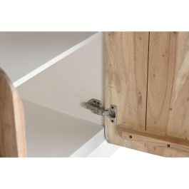 Aparador Home ESPRIT Blanco Natural Acacia Madera de mango 170 x 40 x 80 cm Aparador Home ESPRIT Blanco Natural Acacia Madera de mango 170 x 40 x 80 cm