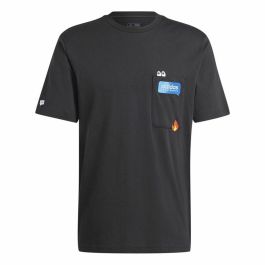 Camiseta de Manga Corta Hombre Adidas Remoji Pocket Graphic Negro Precio: 29.49999965. SKU: B1EYFPYAEA