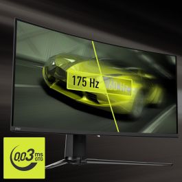 MSI MAG 341CQPDE Monitor Gaming Curvo 34.18" QD-OLED UWQHD 3440x1440 175Hz 0.03ms Negro