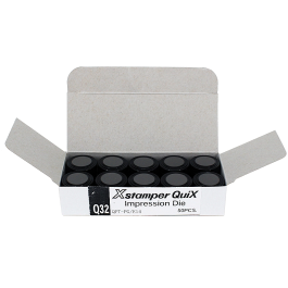 X'stamper Almohadilla para Sello Q-34 Consumible Máquina Sellos 10x30x30 mm