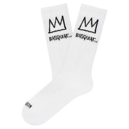 Calcetines Jimmy Lion Basquiat Crown Blanco 41-46 Precio: 13.6900005. SKU: B15L7EABEK