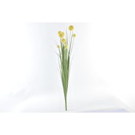 DKD Home Decor Rama con Pompon de PE Amarillo Verde, 12 cm Ancho, 100 cm Alto, 12 cm Largo (Pack de 12 Unidades) Precio: 95.47626. SKU: B1GQ9VCR6J