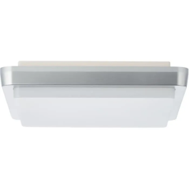 Brilliant Luz de techo exterior LED Color plateado BRI4004353356438