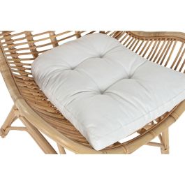 DKD Home Decor Silla Balines de Bambú y Ratan Natural 74x99x76 cm Altura Asiento 44 cm