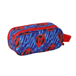 Portatodo Doble The Avengers Rojo Azul oscuro 21 x 8 x 6 cm 3D